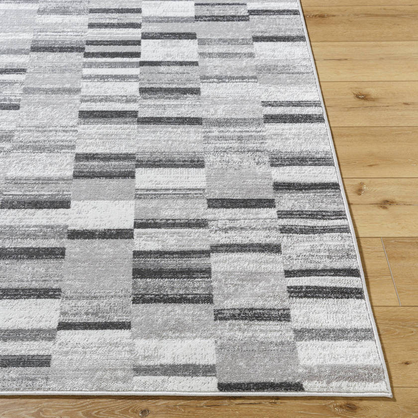 Dantrell Modern Black Area Rug