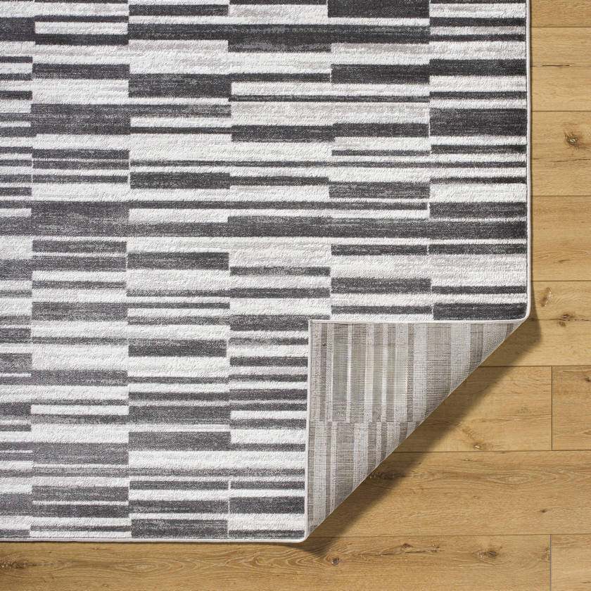 Ann Modern Black Area Rug