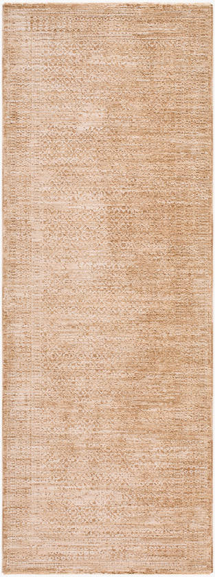 Joshus Traditional Medium Brown Area Rug