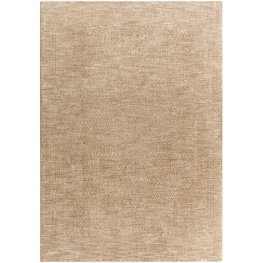 Joshus Traditional Medium Brown Area Rug