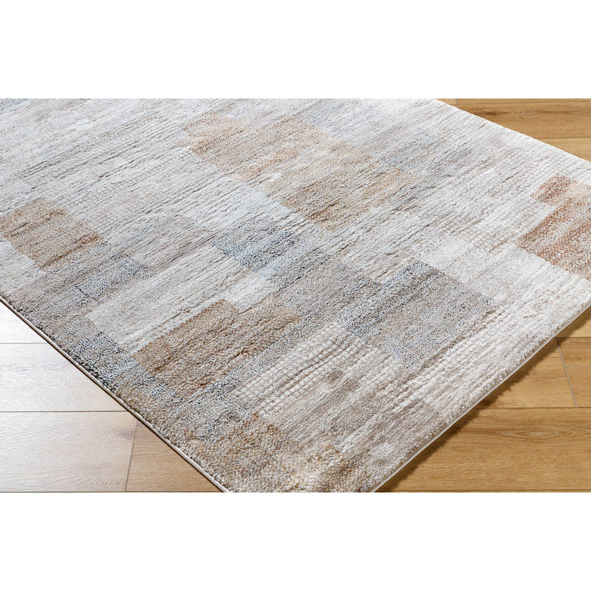 Tyshawn Modern Brown/Ivoryr Area Rug