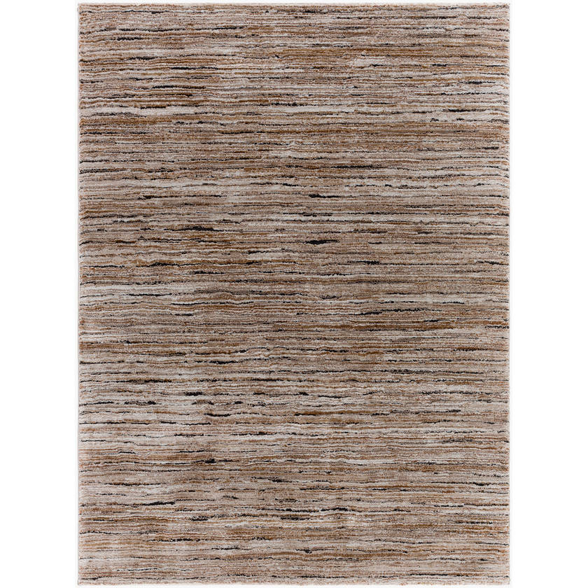 Tertia Modern Brown/Ivory Area Rug