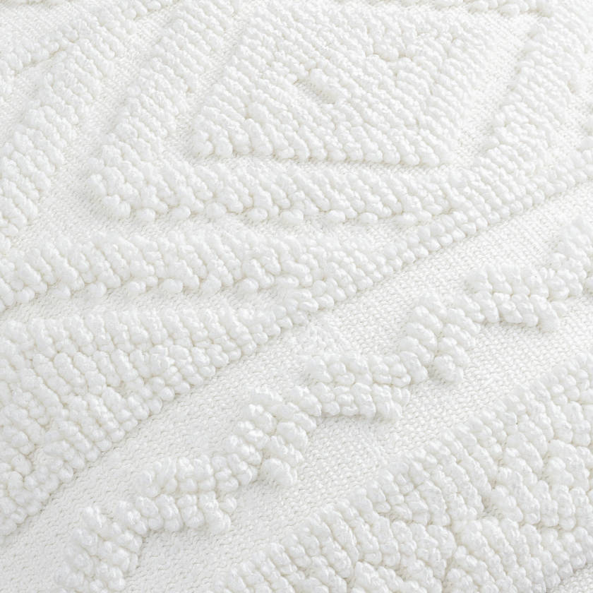 Rosalia White Pillow Cover