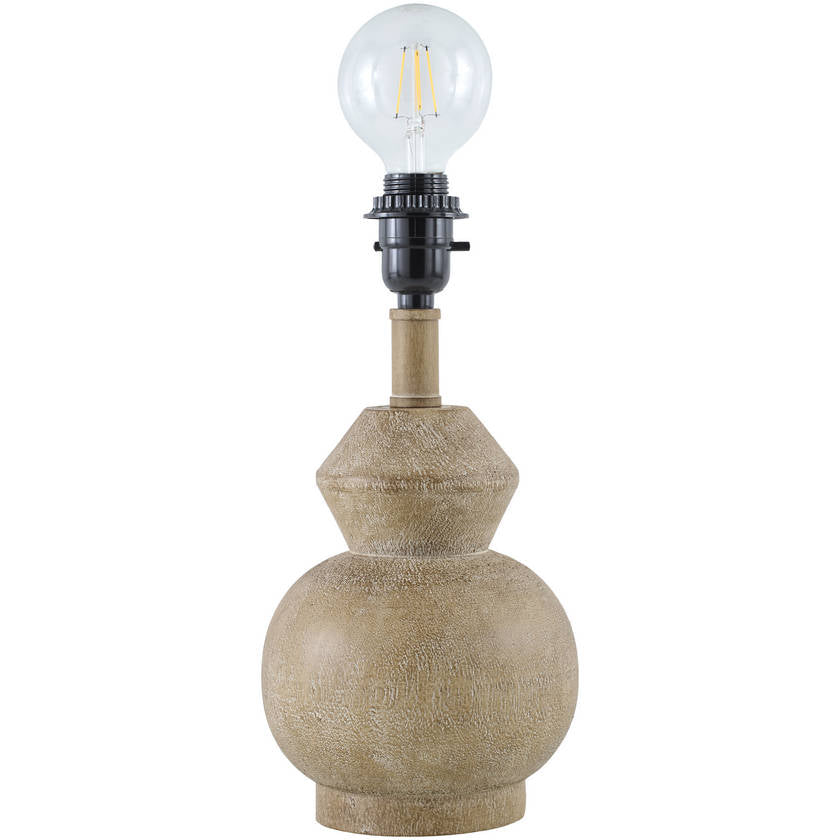 Marlanda Modern Dark Brown Table Lamp