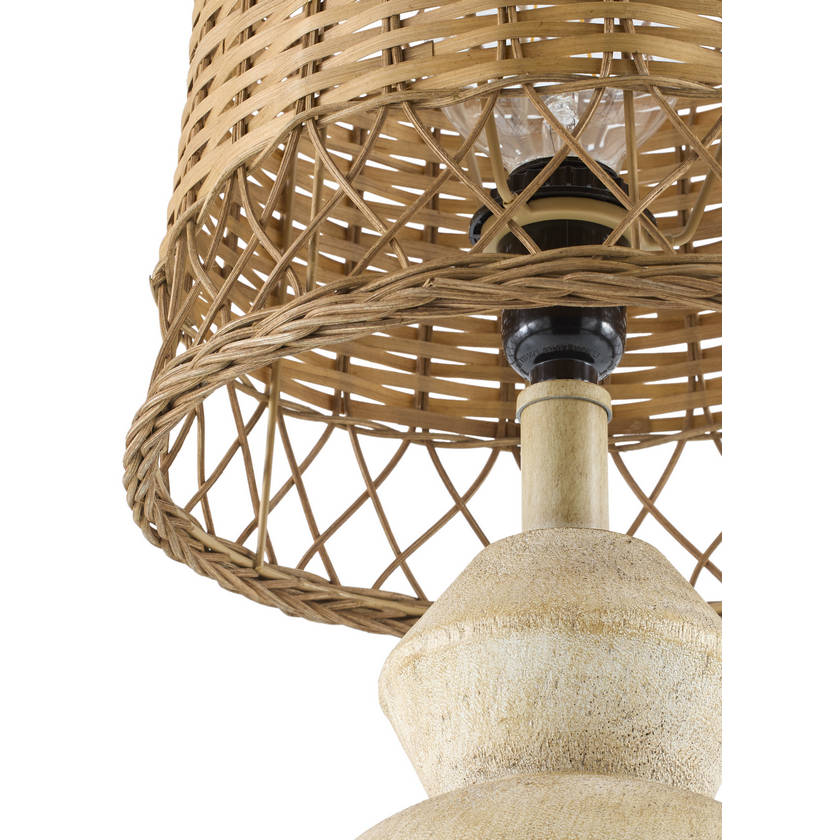 Marlanda Modern Brown Table Lamp