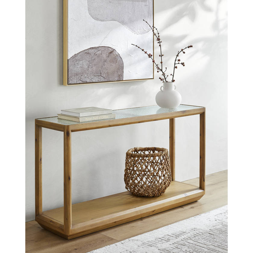 Gila Wheat Console Table