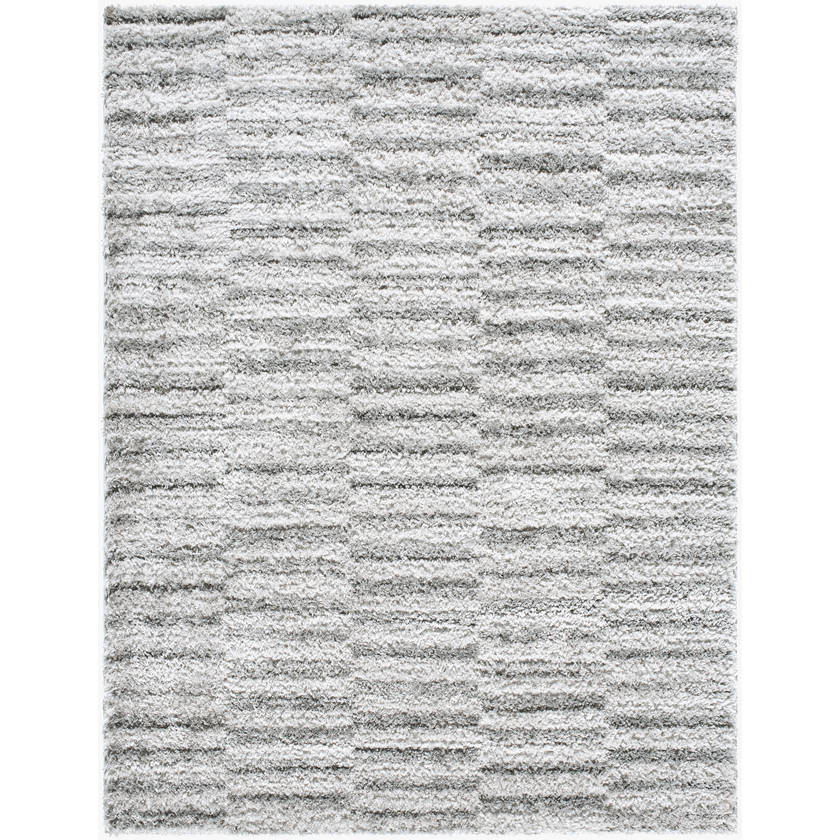 Mechel Modern Light Slate Area Rug