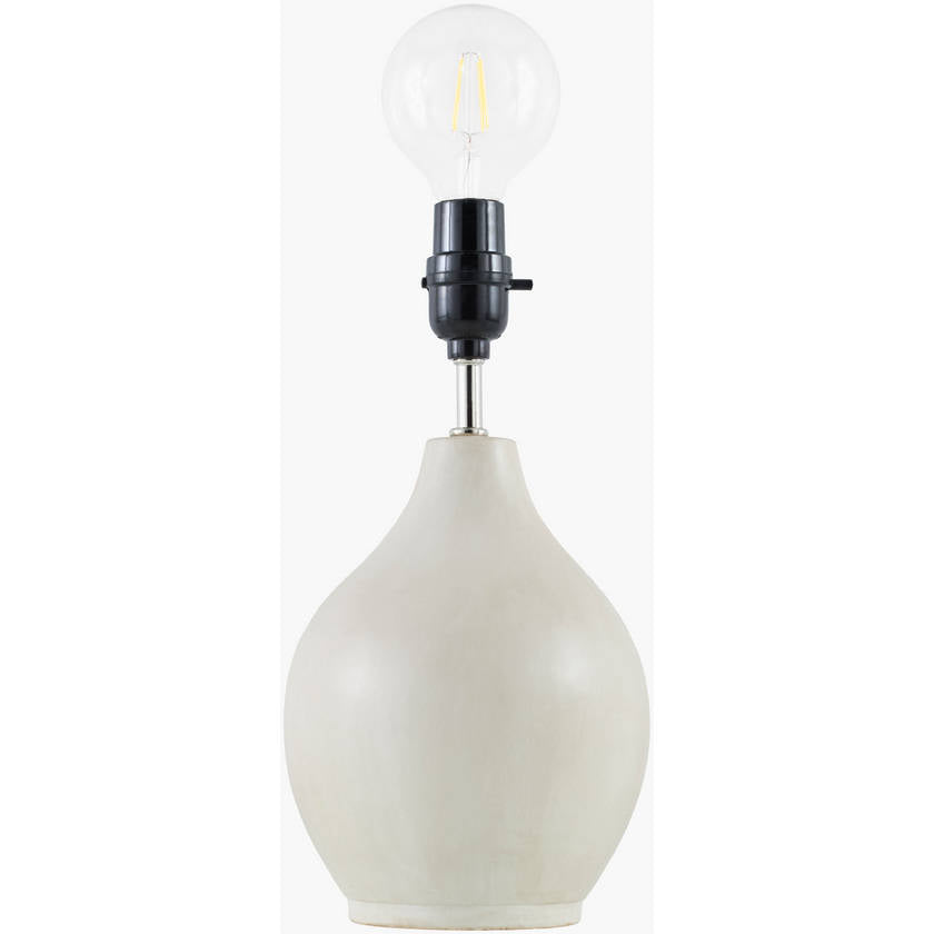 Johnell Modern Cream Table Lamp