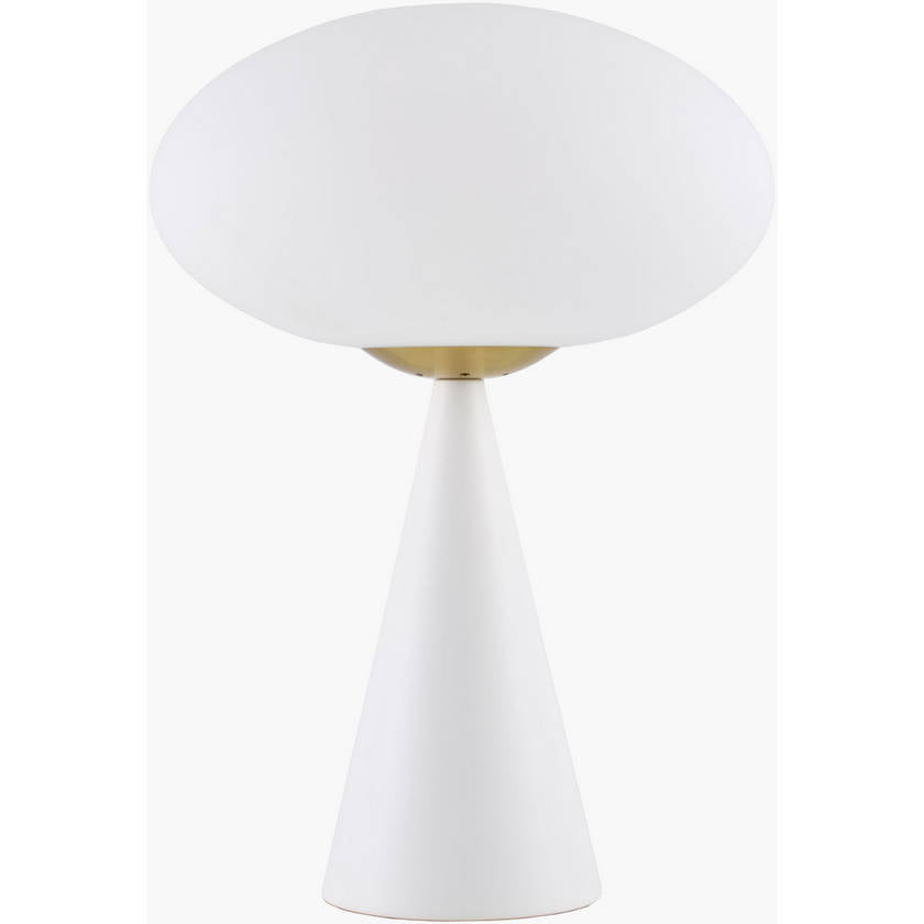 Terez Modern White Table Lamp
