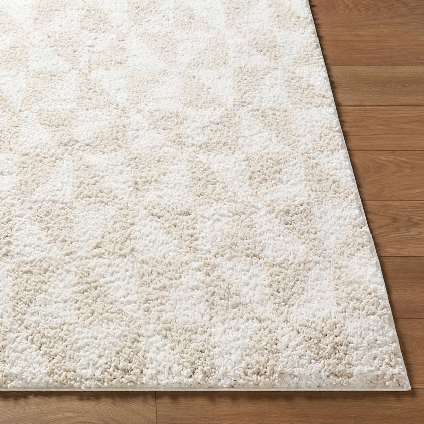 Keno Modern Light Brown Area Rug