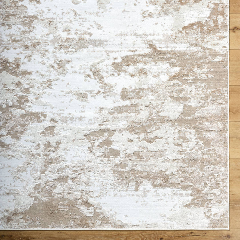 Emmylou Modern Light Brown/Light Beige Area Rug