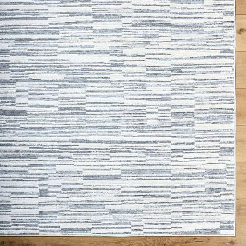 Superior Modern Light Beige Area Rug