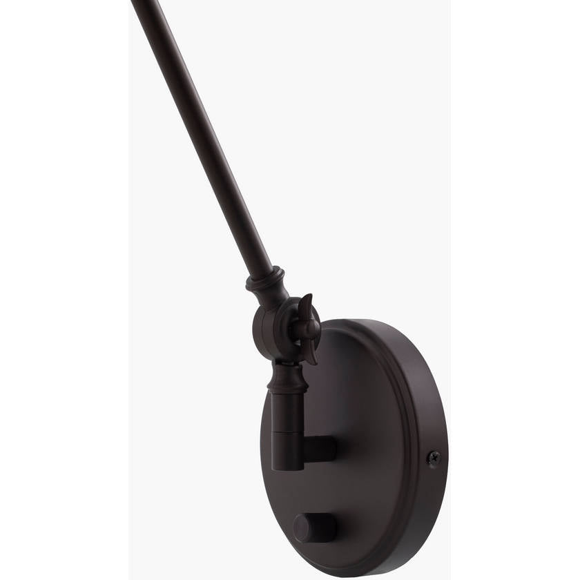 Chrisy Rustic Black Wall Sconces