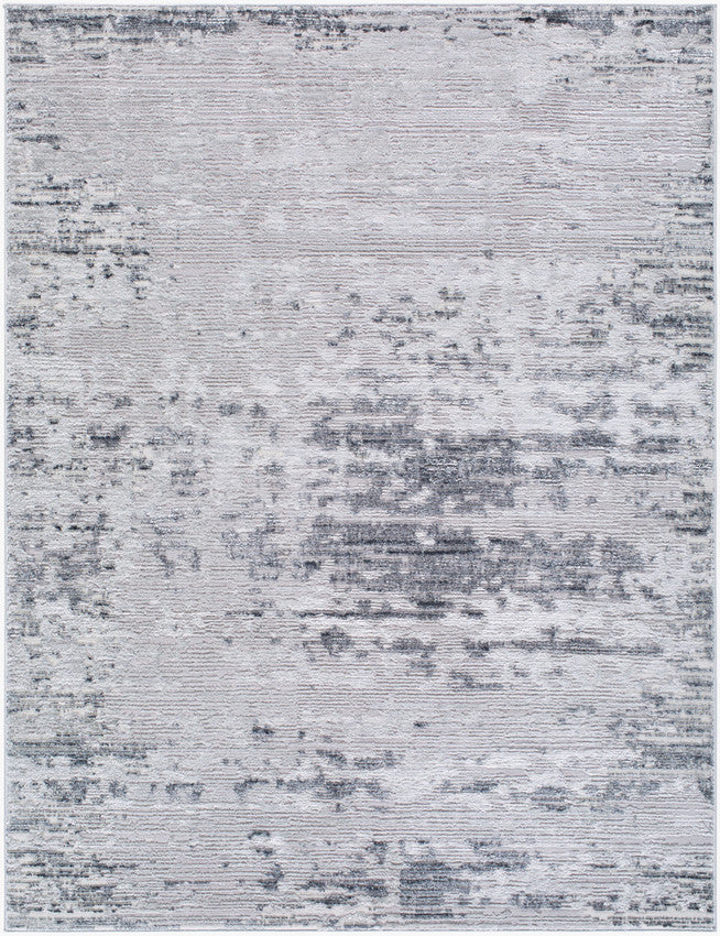 Barri Modern Light Slate Area Rug