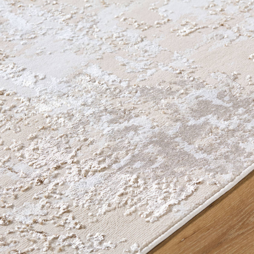 Elin Modern Tan/Cream Area Rug