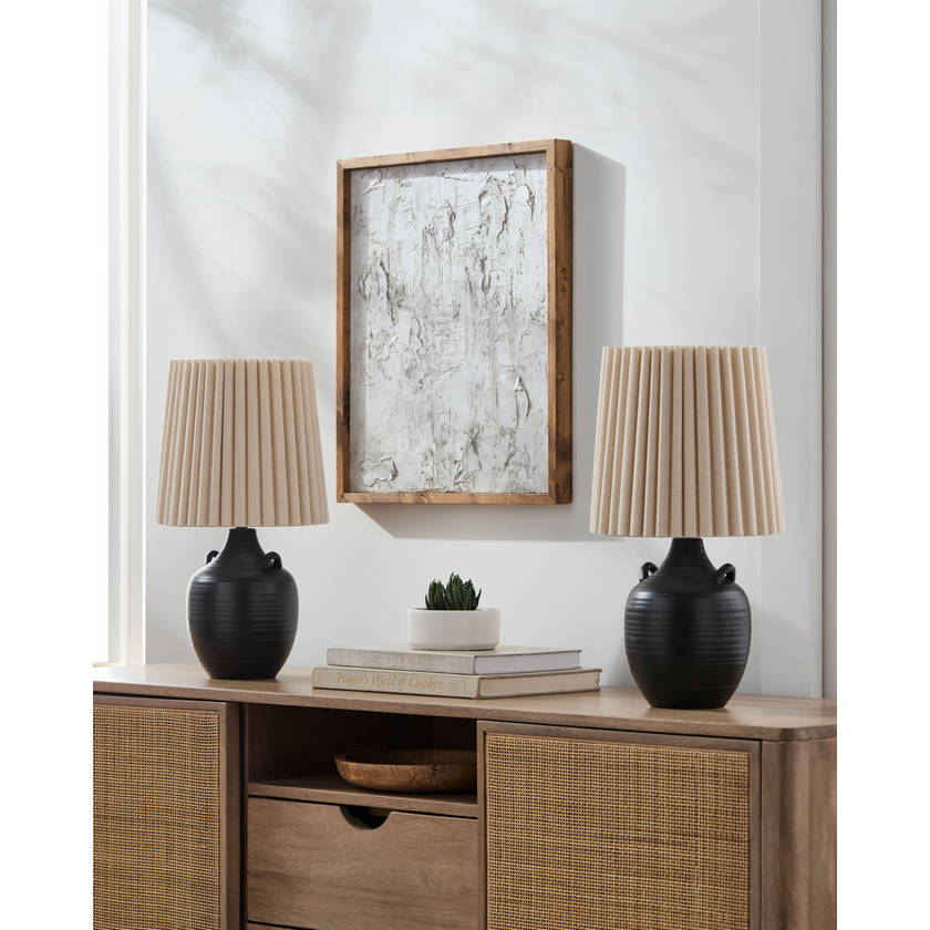 Jeronimo Modern Black Table Lamp