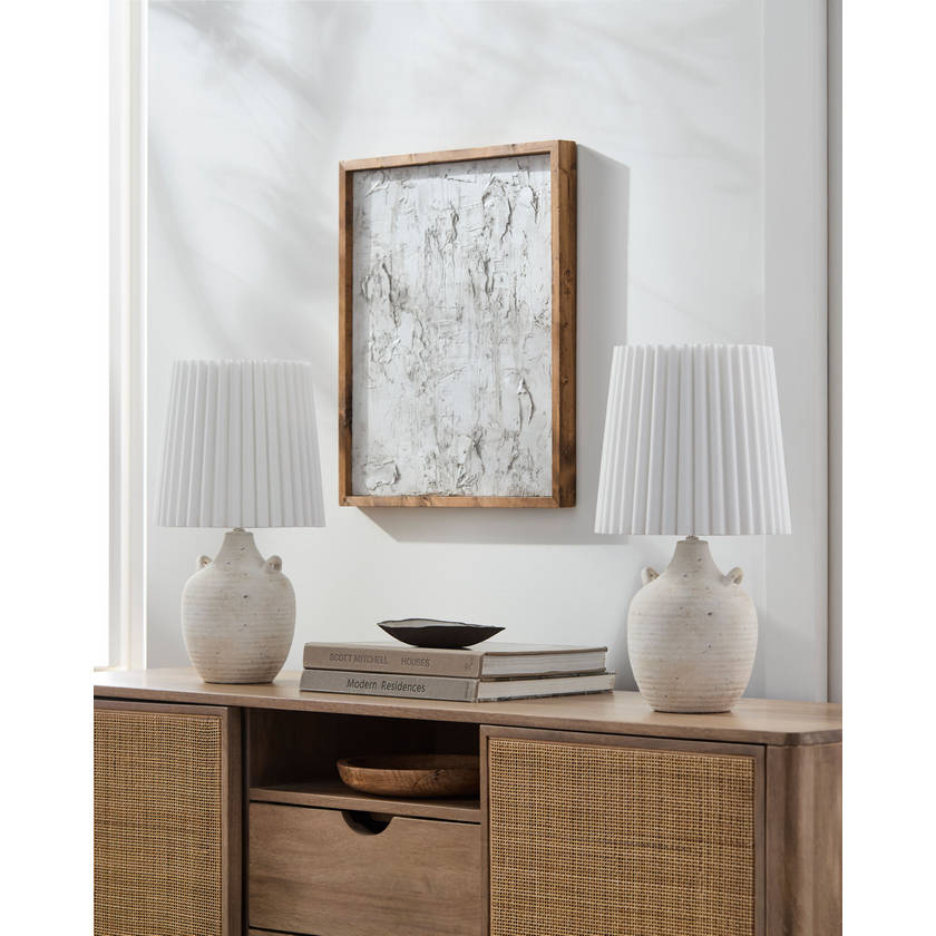 Jeronimo Modern Cream Table Lamp