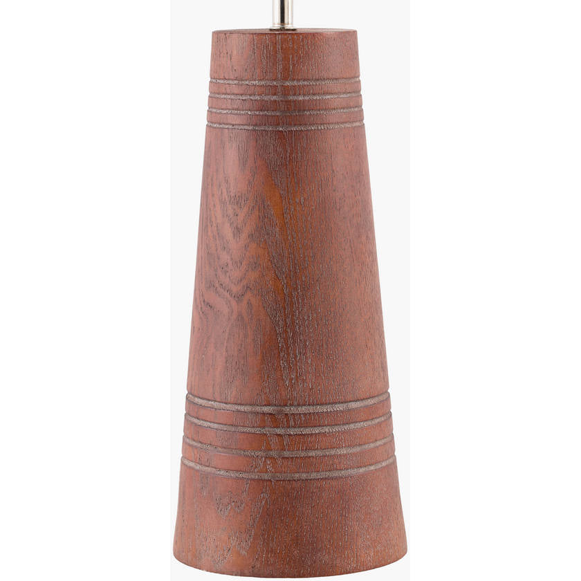 Nainoa Modern Dark Brown Table Lamp