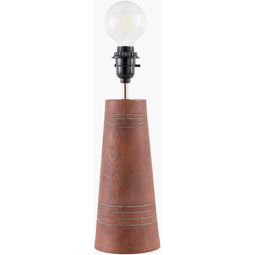 Nainoa Modern Dark Brown Table Lamp