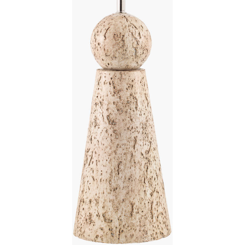 Lathisa Modern Lighrt Gray/Brown Table Lamp