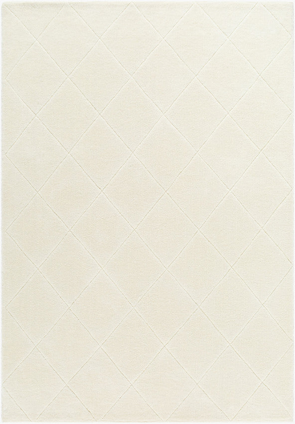 Tamera Global Ivory Washable Area Rug