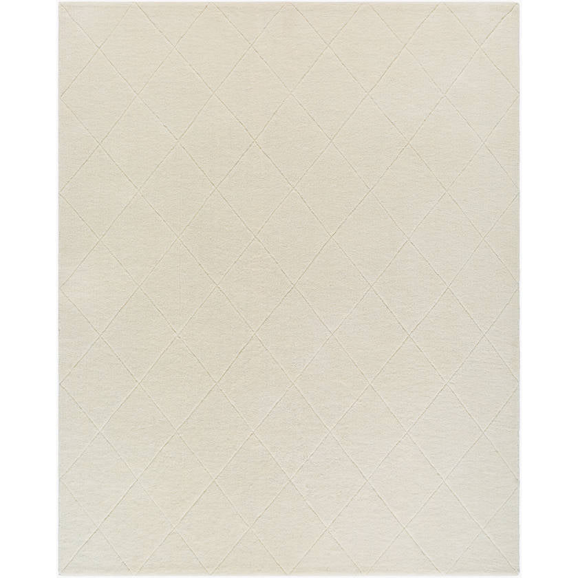 Tamera Global Ivory Washable Area Rug