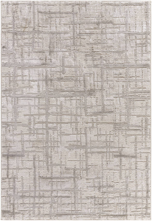 Tawney Modern Light Beige/Light Gray Area Rug