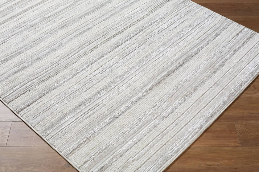 Ieshia Modern Ivory/Cream Brown Area Rug