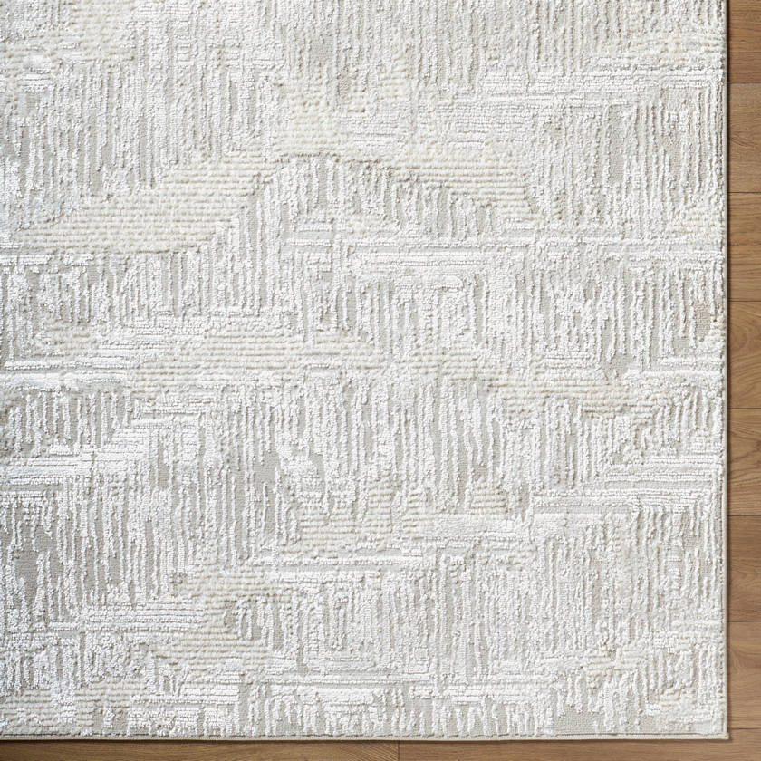Iveth Modern Ivory Area Rug