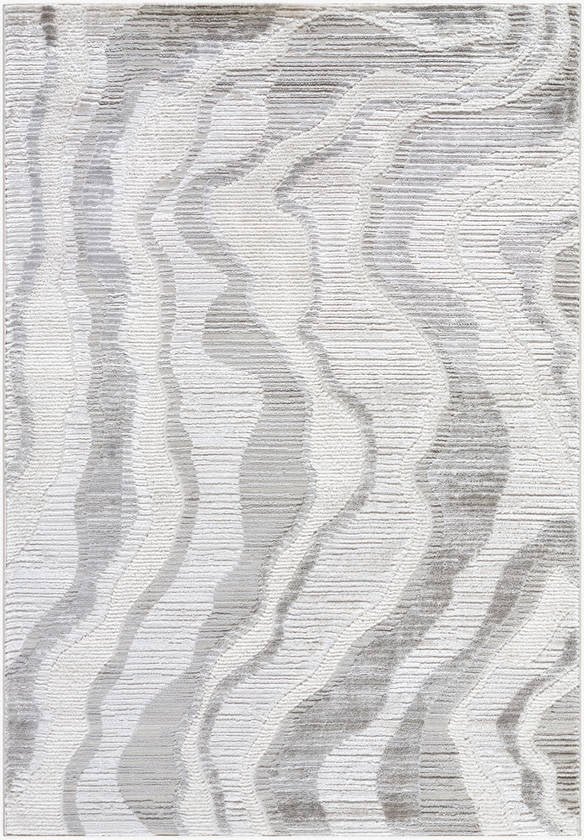 Iveliz Modern Ivory Area Rug