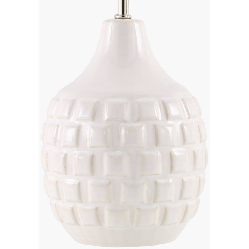 Natika Modern Cream Table Lamp