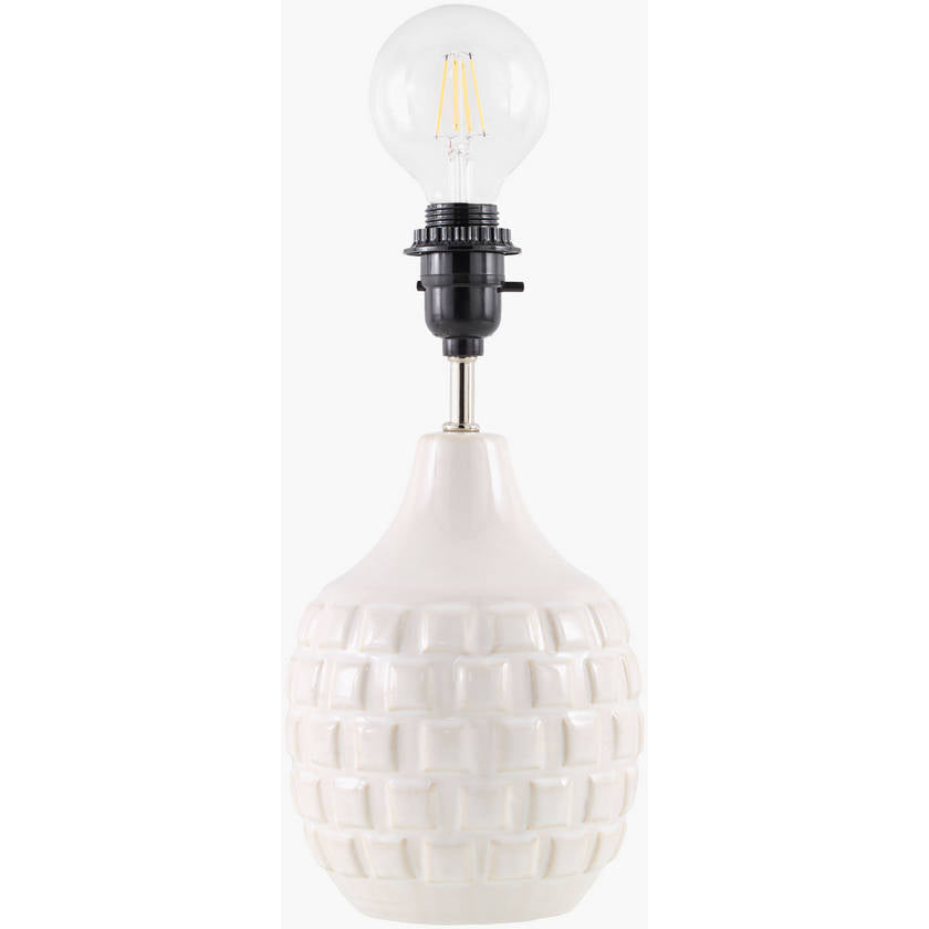 Natika Modern Cream Table Lamp