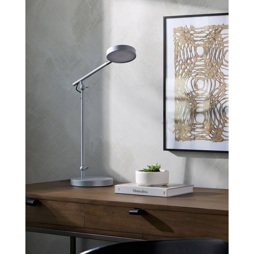 Von Rustic Silver Gray Table Lamp