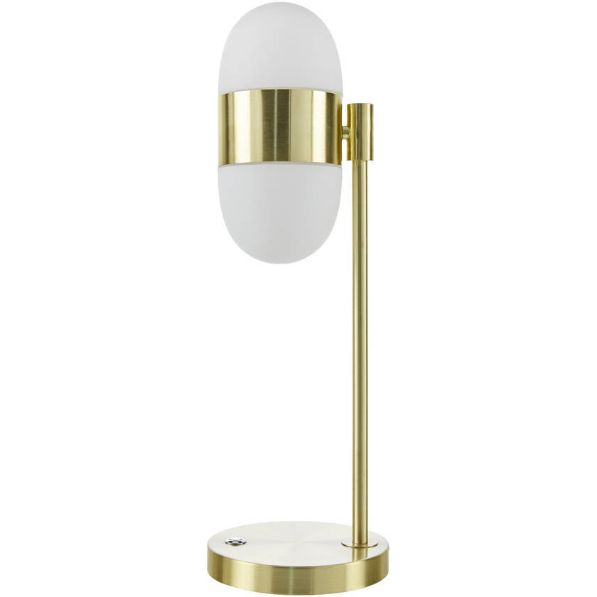 Verwood Modern Metallic - Gold Table Lamp
