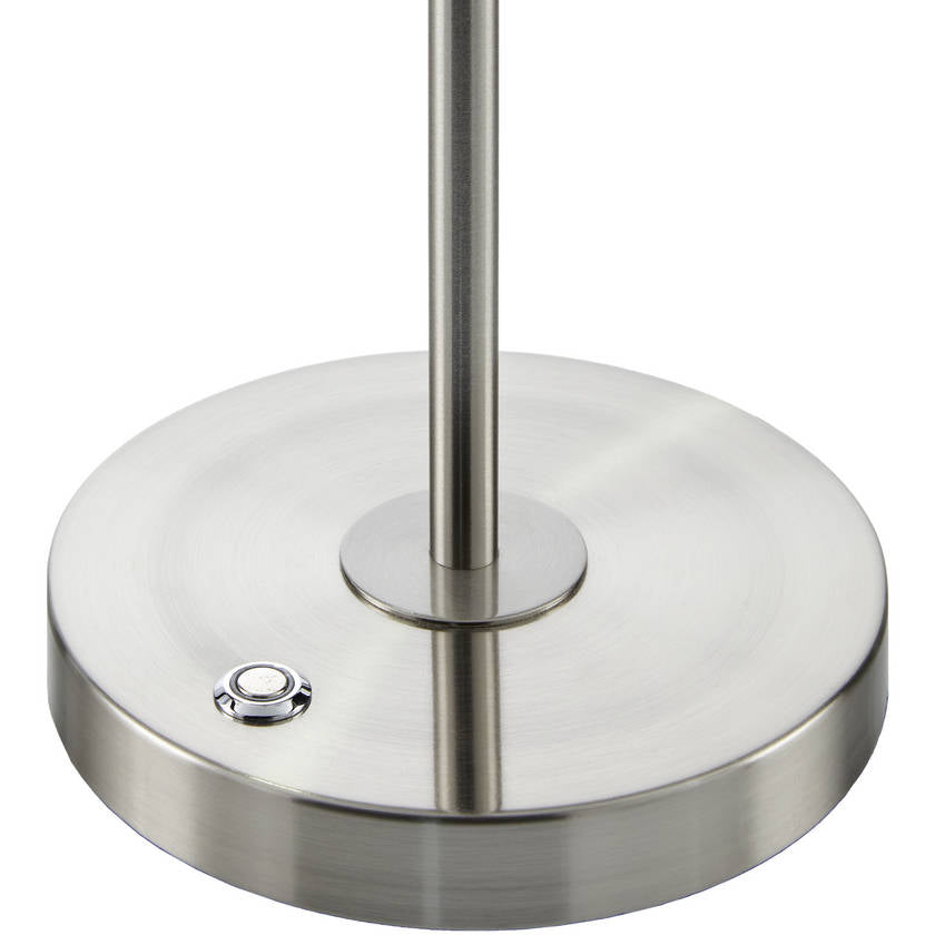 Navin Modern Metallic - Nickel Table Lamp