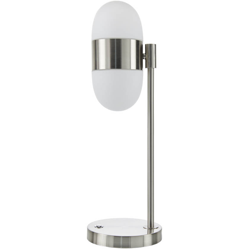 Navin Modern Metallic - Nickel Table Lamp