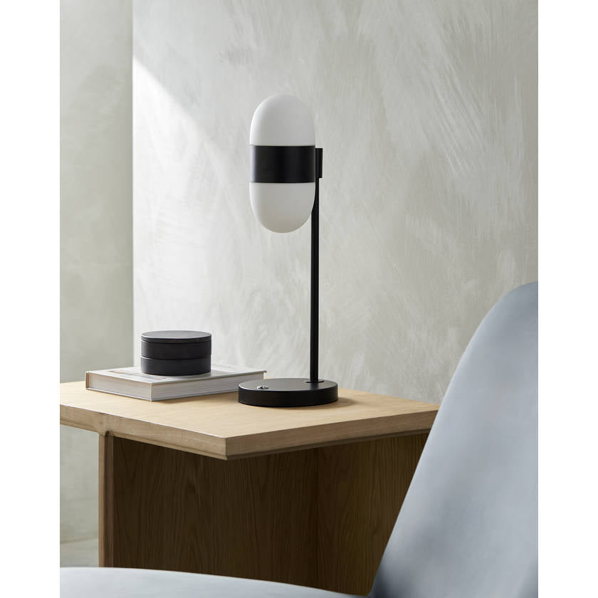 Lorena Modern Black Table Lamp