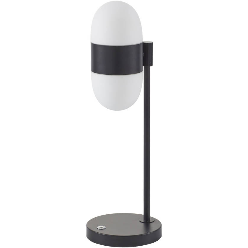 Lorena Modern Black Table Lamp