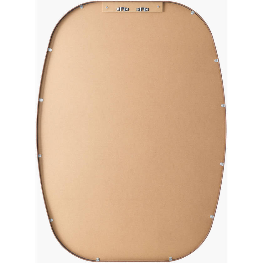 Stephannie Modern Dark Brown Wall Mirror