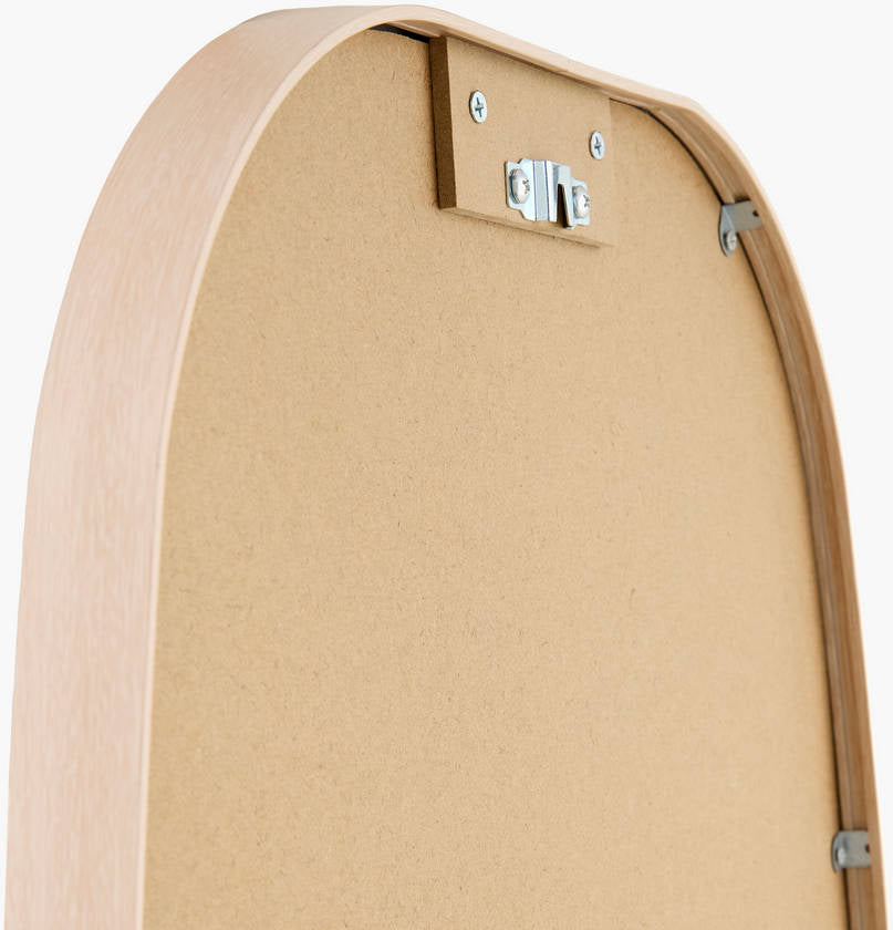 Stephannie Modern Brown Wall Mirror