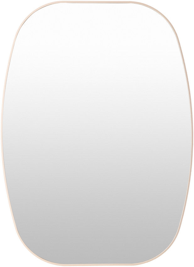 Stephannie Modern Brown Wall Mirror