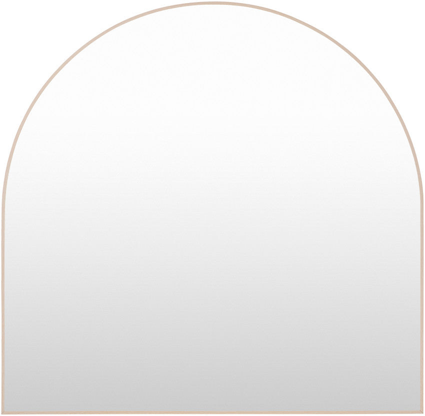 Yumi Modern Brown Wall Mirror