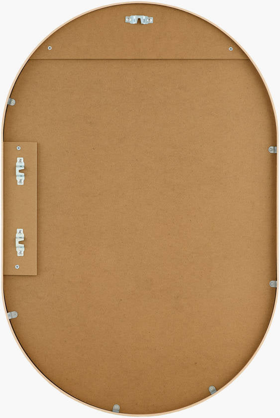 Soyla Modern Brown Wall Mirror