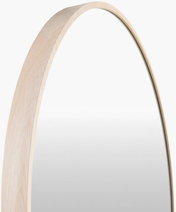 Soyla Modern Brown Wall Mirror