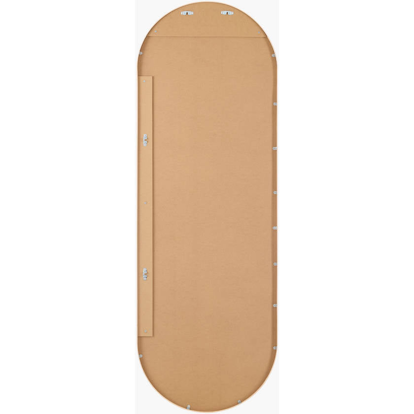 Ellyn Modern Brown Wall Mirror