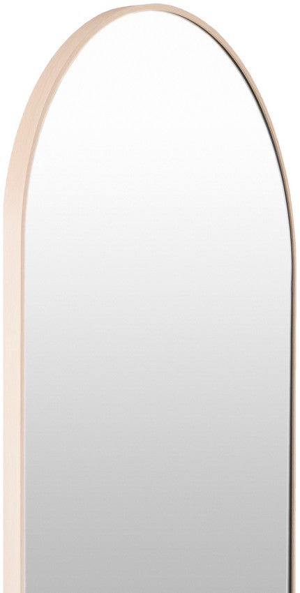 Ellyn Modern Brown Wall Mirror
