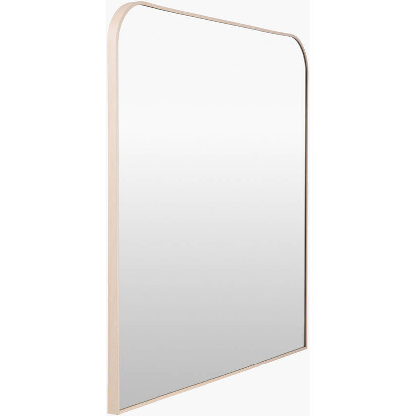 Corvette Modern Brown Wall Mirror