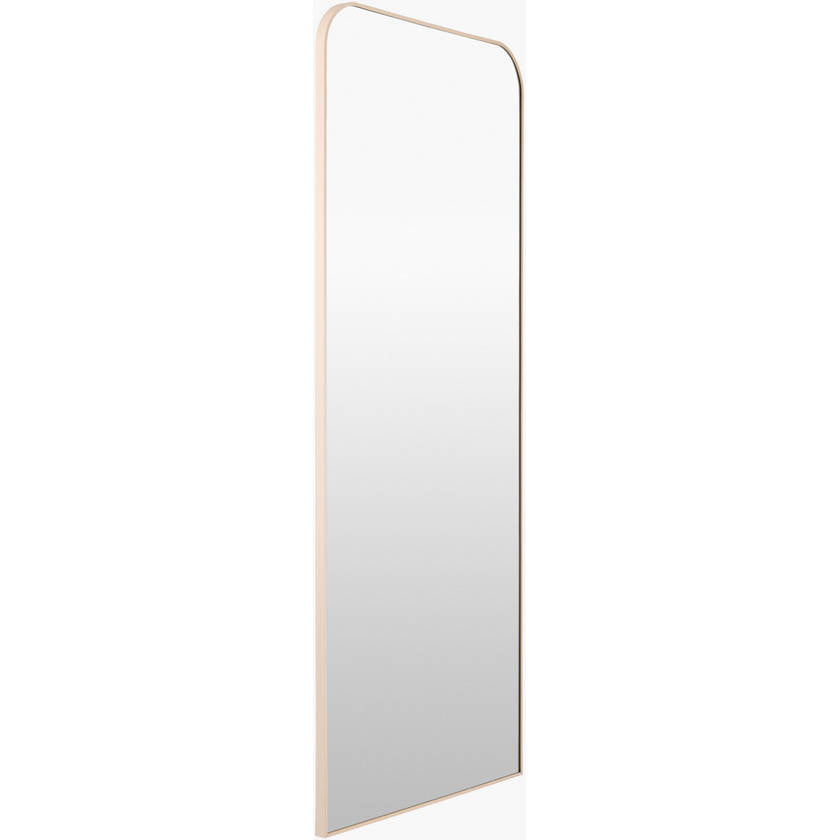 Lashunda Modern Brown Wall Mirror