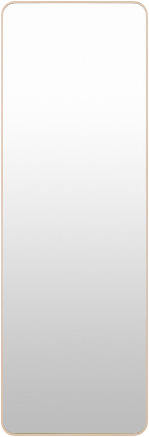 Shantaya Modern Brown Wall Mirror