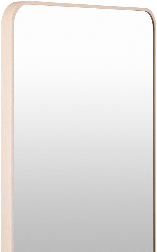 Shantaya Modern Brown Wall Mirror